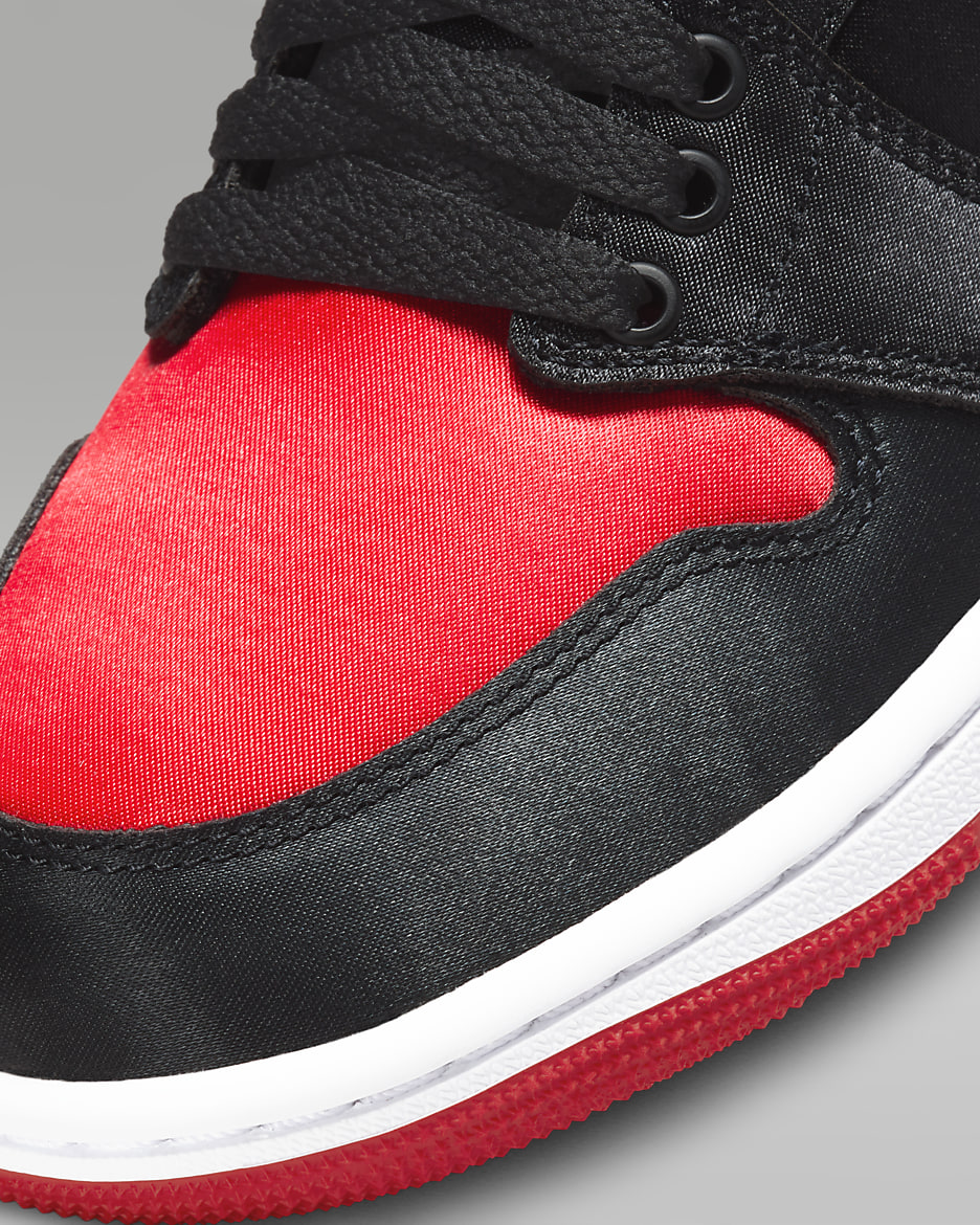 Air Jordan 1 High OG Satin Bred Women s Shoes. Nike JP